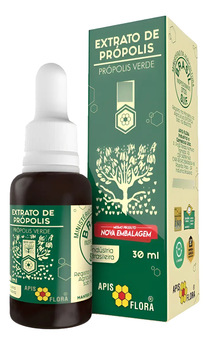 Extrato Própolis Verde 30ml - Apis Flora Líquido
